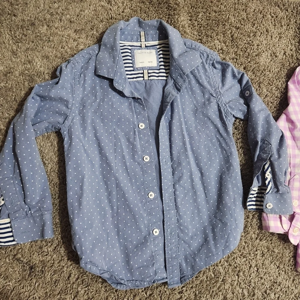 Toddler Boys Button-Down Shirts